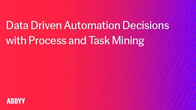 19 Data Driven Automation Decisions 643X363